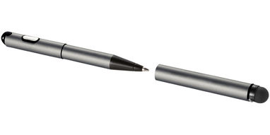 Кулькова ручка-стилус Radar і лазерна указка, колір срібний - 12346800- Фото №6