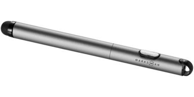 Кулькова ручка-стилус Radar і лазерна указка, колір срібний - 12346800- Фото №7
