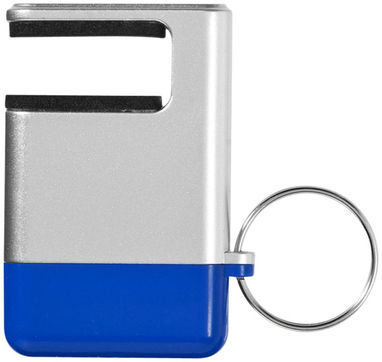 Очищувач екрану і підставка для смартфона Gogo, колір срібний, синій - 12348101- Фото №4