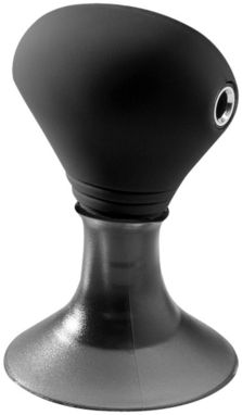 Музичний спліттер-підставка для телефону Spartacus 2 в 1, колір суцільний чорний - 12348700- Фото №1