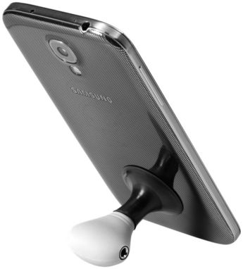 Музичний спліттер-підставка для телефону Spartacus 2 в 1, колір білий - 12348701- Фото №4