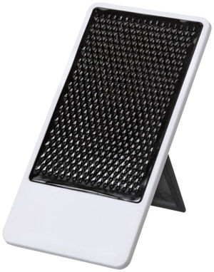 Підставка для смартфона Flip, колір суцільний чорний, білий - 12349700- Фото №1