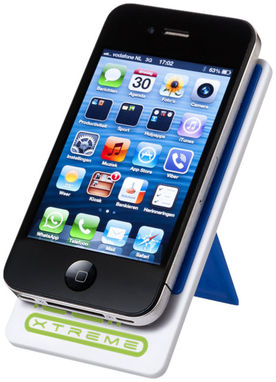 Подставка для смартфона Flip, цвет синий, белый - 12349701- Фото №3