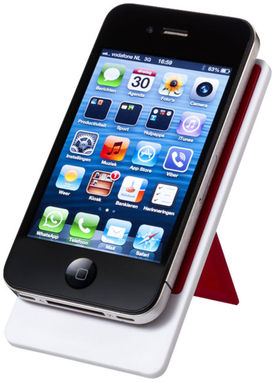 Підставка для смартфона Flip, колір червоний, білий - 12349702- Фото №4