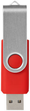 Флешка Rotate Basic 1GB, цвет ярко-красный - 12350304- Фото №4