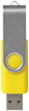 Флешка Rotate Basic 1GB, цвет желтый - 12350307- Фото №4