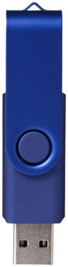 Флешка Rotate Metallic 2GB, колір темно-синій - 12350701- Фото №4
