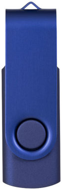 Флешка Rotate Metallic 2GB, колір темно-синій - 12350701- Фото №5