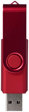 Флешка Rotate Metallic 2GB, колір червоний - 12350702- Фото №4