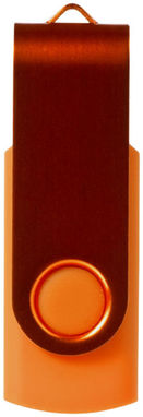 Флешка Rotate Metallic 2GB, цвет оранжевый - 12350704- Фото №5