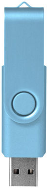 Флешка Rotate Metallic 2GB, цвет синий - 12350705- Фото №6