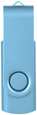 Флешка Rotate Metallic 2GB, цвет синий - 12350705- Фото №7