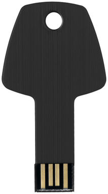 Флешка Key  2GB, колір суцільний чорний - 12351800- Фото №4