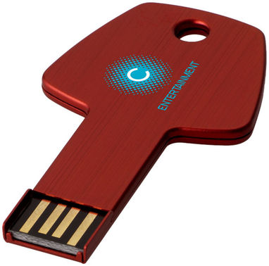 Флешка Key  2GB, колір червоний - 12351803- Фото №2