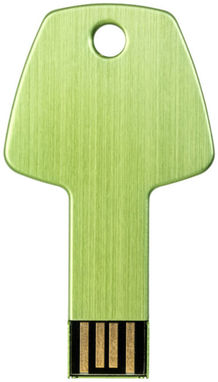 Флешка Key  2GB, цвет зеленый - 12351804- Фото №4