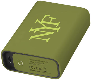 Зарядное устройство PB-4400, цвет зеленый - 12356504- Фото №4