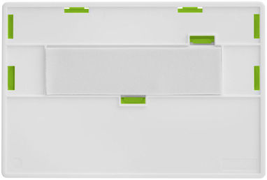Органайзер для кабелей Gizmo, цвет белый, зеленый лайм - 12358103- Фото №5