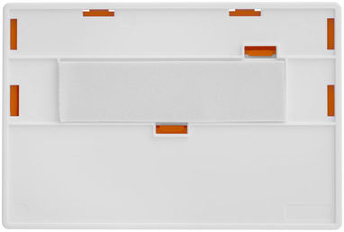 Органайзер для кабелей Gizmo, цвет белый, оранжевый - 12358104- Фото №4
