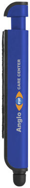 Шариковая ручка-стилус и очиститель экрана Tracey, цвет ярко-синий, сплошной черный - 12359201- Фото №2