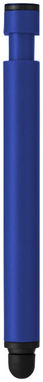Шариковая ручка-стилус и очиститель экрана Tracey, цвет ярко-синий, сплошной черный - 12359201- Фото №3
