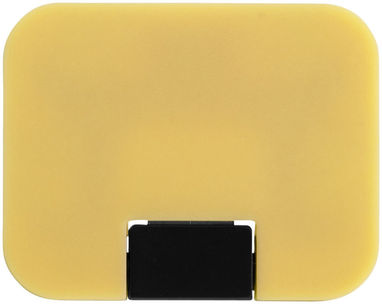 Хаб USB Gaia , колір жовтий - 12359805- Фото №4