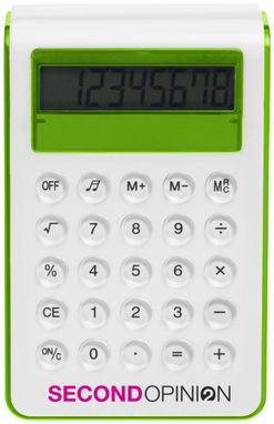 Настольный калькулятор Soundz, цвет лайм - 12359903- Фото №2