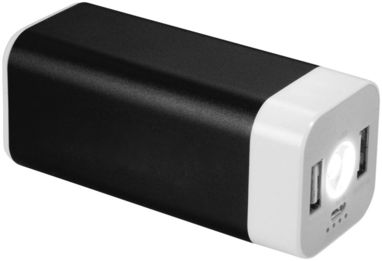 Зарядное устройство Mega Volt, цвет сплошной черный - 12364000- Фото №1