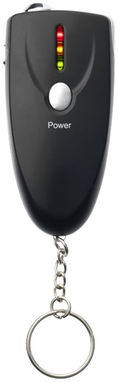 Электронный алкотестер, цвет сплошной черный - 12600500- Фото №3