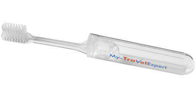 Дорожня зубна щітка Trott, колір прозорий - 12608401- Фото №2