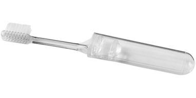 Дорожная зубная щетка Trott, цвет прозрачный - 12608401- Фото №3