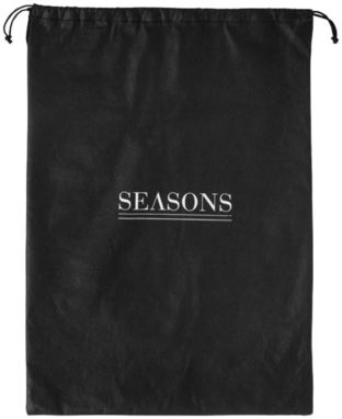 Чоловічий банний халат Barlett, колір суцільний чорний - 12608900- Фото №6
