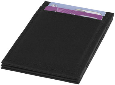Бумажник Adventurer RFID Flip Over, цвет сплошной черный - 13003000- Фото №1