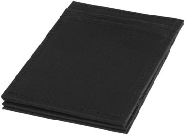 Бумажник Adventurer RFID Flip Over, цвет сплошной черный - 13003000- Фото №4