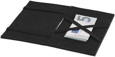 Бумажник Adventurer RFID Flip Over, цвет сплошной черный - 13003000- Фото №5