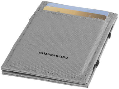 Бумажник Adventurer RFID Flip Over, цвет серый - 13003001- Фото №2