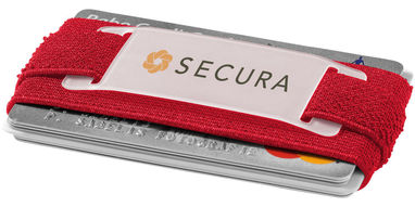 Тонкий бумажник Alicante, цвет красный - 13400102- Фото №2