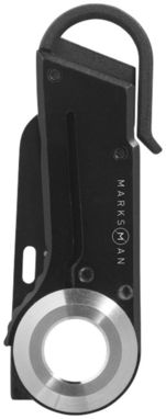 Нож Cobalt с брелоком, цвет сплошной черный - 13400900- Фото №4