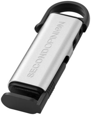 Музыкальный сплиттер-подставка для телефона Nano, цвет titanium, сплошной черный - 13401000- Фото №2