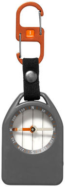 Многофункциональный компас Alverstone, цвет серый, сплошной черный, оранжевый - 13401500- Фото №6