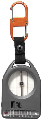 Многофункциональный компас Alverstone, цвет серый, сплошной черный, оранжевый - 13401500- Фото №7