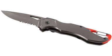 Нож Deltaform с карабином, цвет серый - 13401800- Фото №6