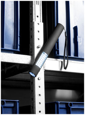 Магнитный фонарик , цвет сплошной черный - 13402700- Фото №6