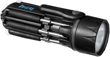 Ліхтарик з викрутками Spidey 8 в 1, колір суцільний чорний - 13402900- Фото №2