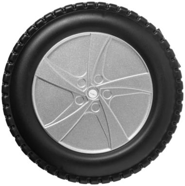 Набір з 25-ти інструментів у формі колеса, колір срібний, суцільний чорний - 13403200- Фото №5