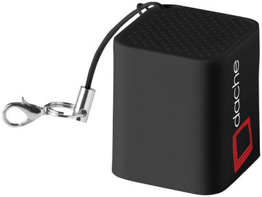 Колонка Timbre с функцией Bluetooth и фотозатвором, цвет сплошной черный - 13416800- Фото №2