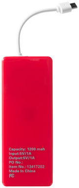 Зарядное устройство Current, цвет красный - 13417202- Фото №4