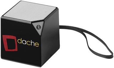Колонка Sonic с функцией Bluetooth и встроенным микрофоном, цвет сплошной черный - 13417900- Фото №2