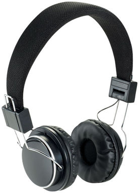 Навушники Tex Bluetooth®, колір суцільний чорний - 13419900- Фото №1