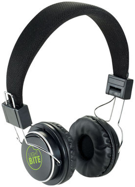 Навушники Tex Bluetooth®, колір суцільний чорний - 13419900- Фото №2