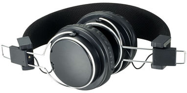Навушники Tex Bluetooth®, колір суцільний чорний - 13419900- Фото №4